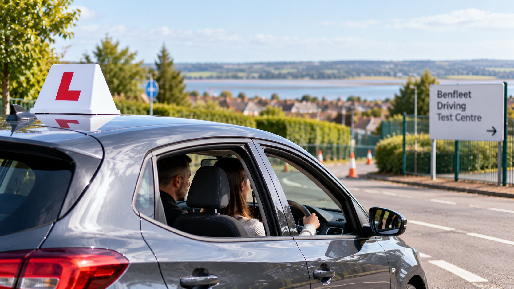 Benfleet Driving Lesson By The Estuary